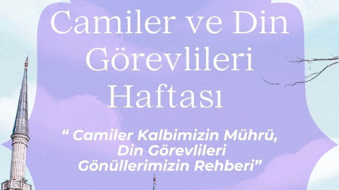 CAMİLER VE DİN GÖREVLİLERİ HAFTASI DOLAYISIYLA İLÇE MÜFTÜLÜĞÜMÜZÜ ZİYARET ETTİK